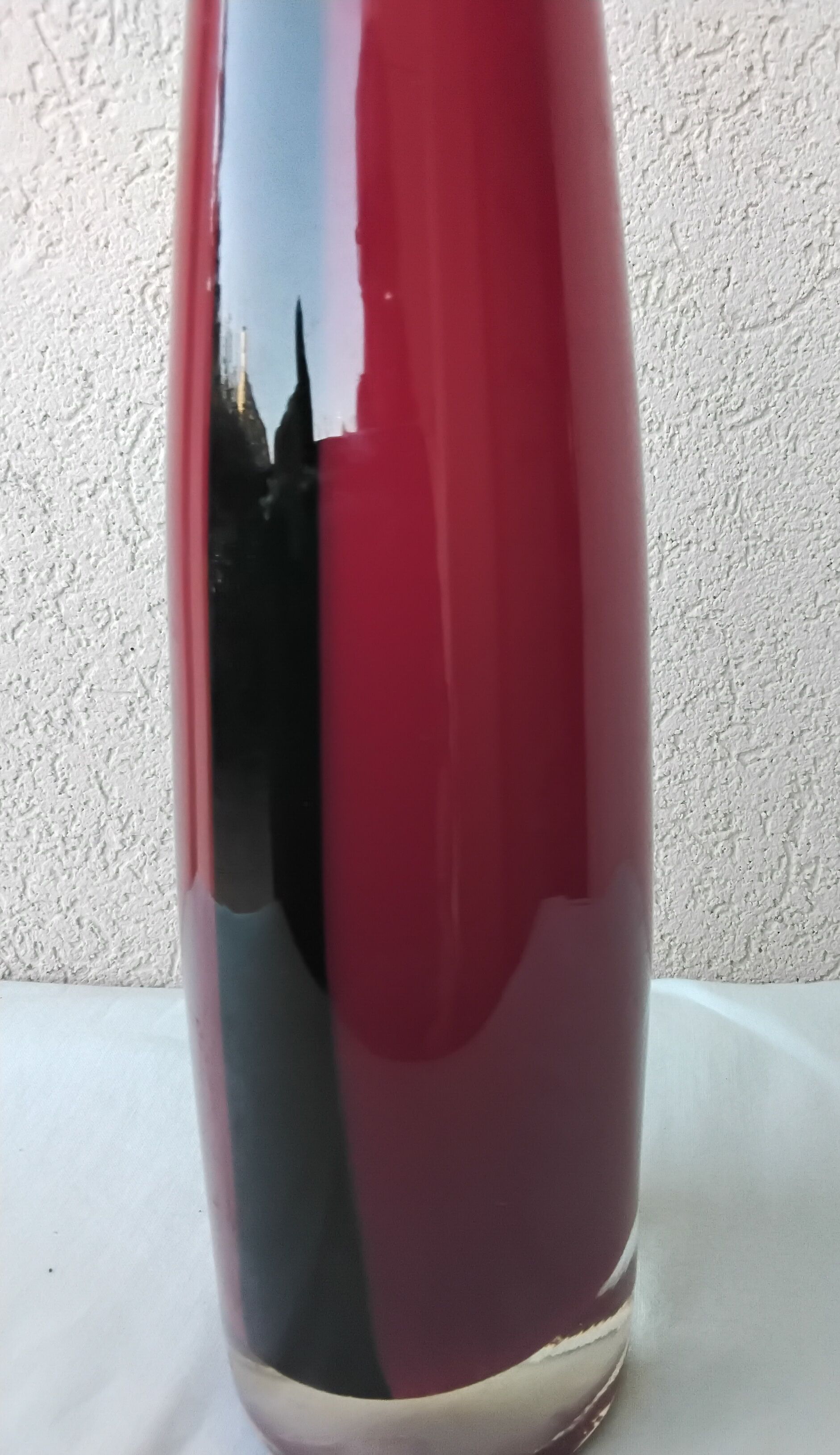 Single-stem glass vase