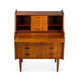 Danish midcentury rosewood secretaire, 1960s