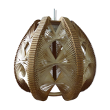 Hanging wood braided yarns Scandinavian design 60-70