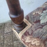 Large "Sheep Bone" armchair — Louis XIII style, late 19th century