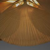 Rare Uchiwa Hana Chandelier by Ingo Maurer - Japanese Paper and Bamboo