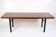 Coffee Table Made In Rosewood With Metal Frame From 1960s