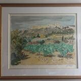 Lithograph Yves Bryer