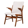 Beech armchair, Scandinavian design, 1960s, designer: Arne Hovmand Olsen, manufacture: A. R. Klingen