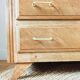 Commode vintage chêne et pieds compas
