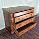 Restoration Walnut Chest of Drawers, 19th Century - Louis Style