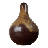 German studio pottery gourd vase by Cornelsen Kindermann Keramik, 1960s.