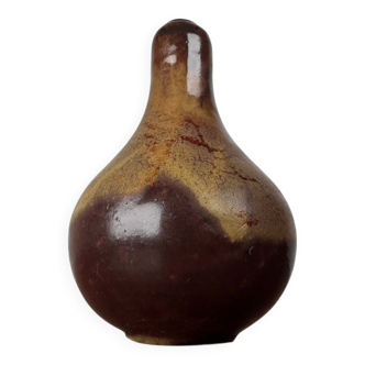 German studio pottery gourd vase by Cornelsen Kindermann Keramik, 1960s.