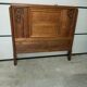 1930s headboard in solid oak