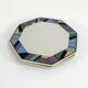 Pair of Scenario Metropol plates by Barbara Brenner for Rosenthal, 1990