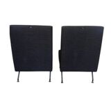 Pair of vintage armchairs from the 1950s – modernist spirit