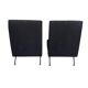 Pair of vintage armchairs from the 1950s – modernist spirit