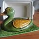 Butter dish/Vintage terrine dish