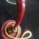 Appliques bronze et verre jules leleu art deco