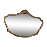 Gilded wooden mirror  - 69x95cm
