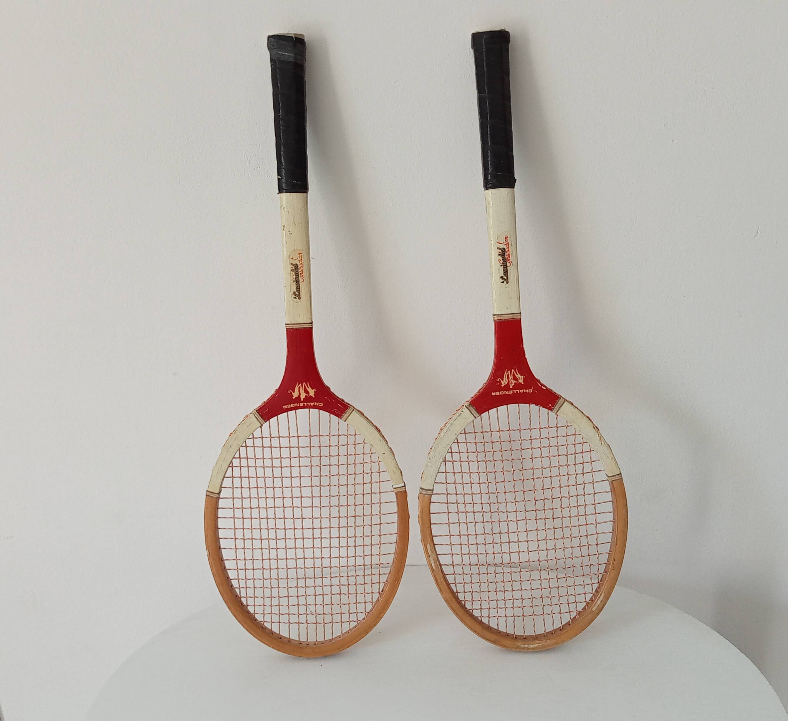 Pair of vintage 70s rackets