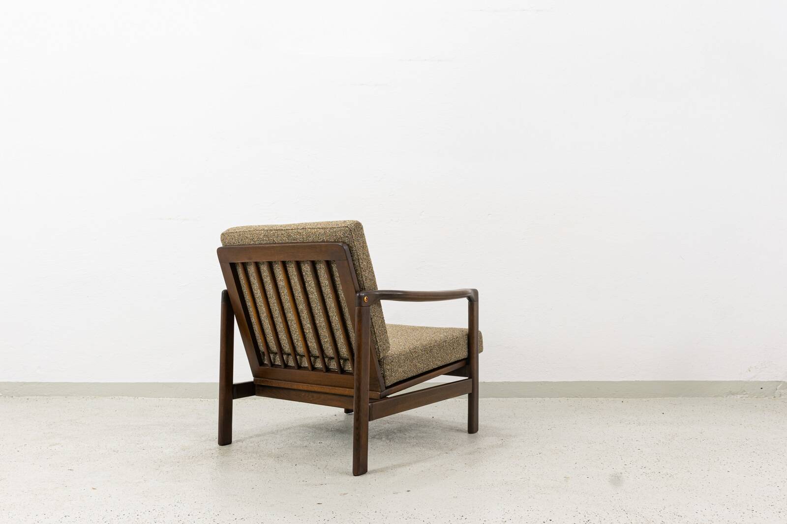 Fauteuil des années 60 par Zenon Bączyk, Pologne.