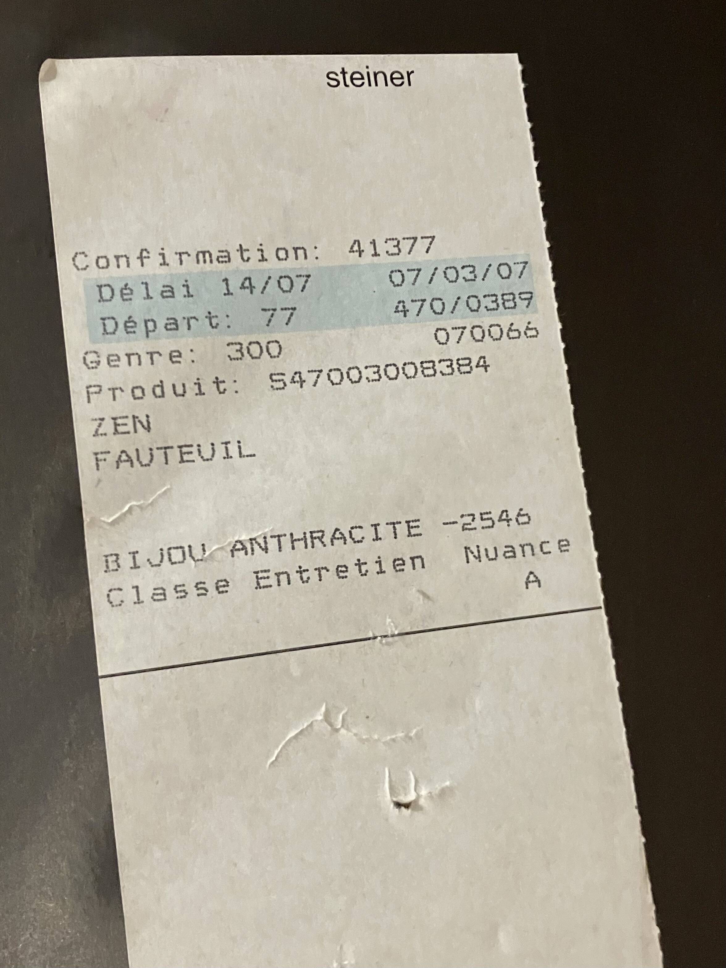 KWOK Hoi Chan Zen Armchair - Steiner