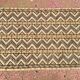 Ancien tapis d'orient tissé à la main, déco bohème vintage