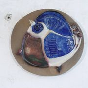 Decoration murale en ceramique 1960