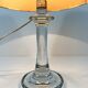 Holmegaard glass table lamp Astoria 1970's