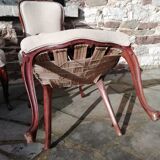 Set of 3 chairs and armchairs Louis XV
