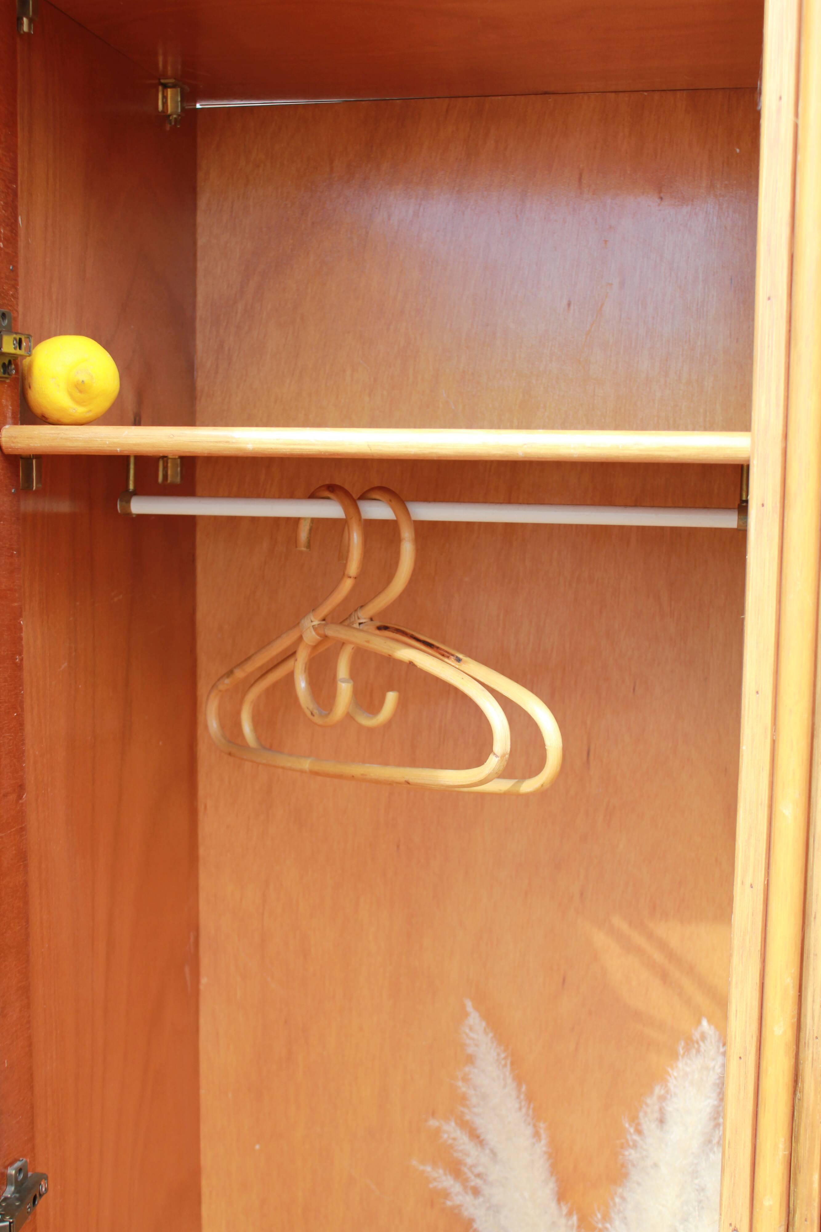 Large rattan cabinet and cannage