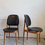 Pair of Baumann chairs model Pegasus circa 1960