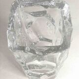 Crystal vase from Vannes, 1950s, height 21 cm.