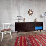 Vintage sideboard sliding doors