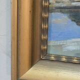Albert Krüger, Scandinavian Modern Painting, 1928, Oil on Canvas, Framed