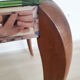 Mirrored coffee table, art deco