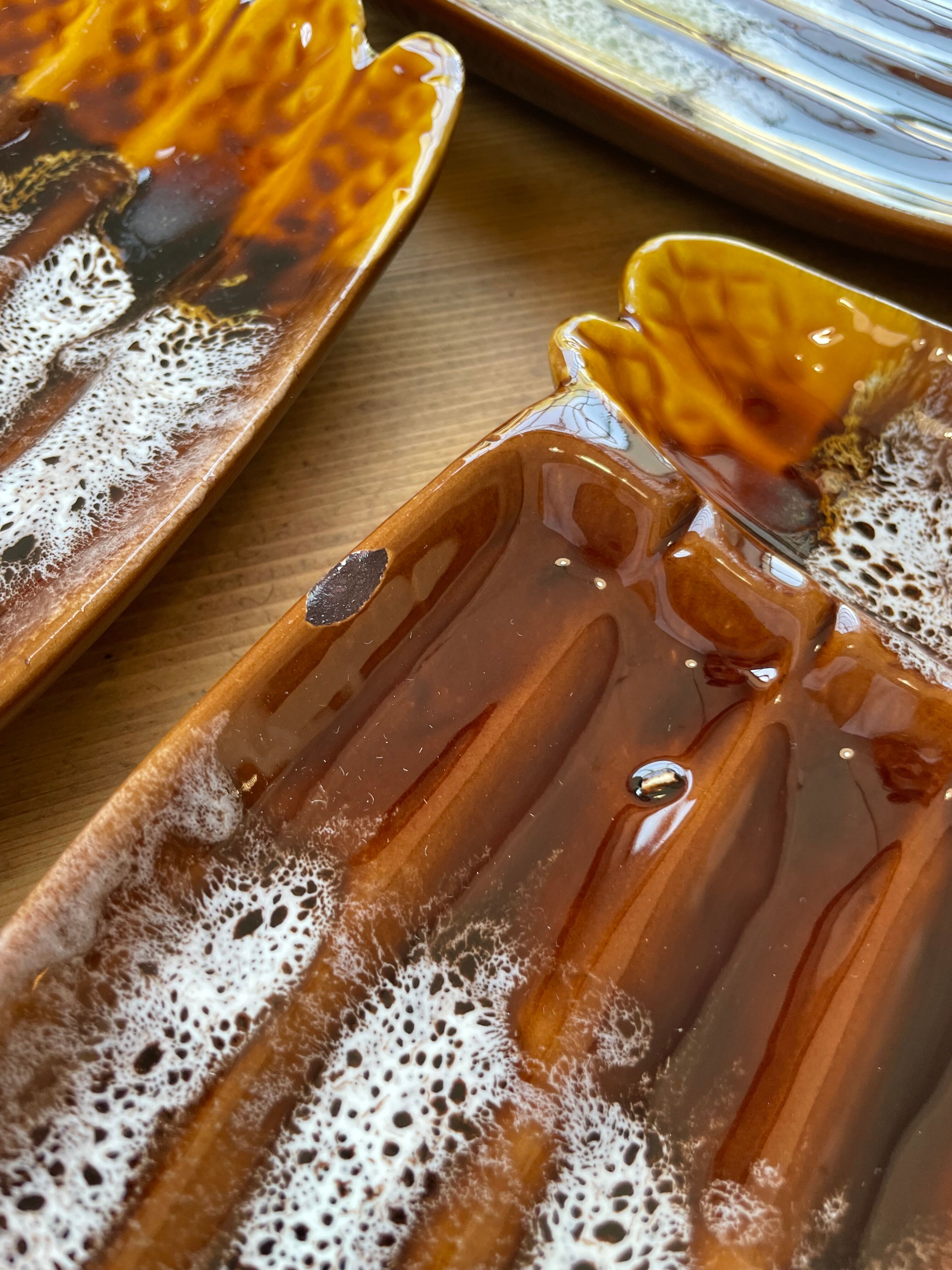 Asparagus plates slurry