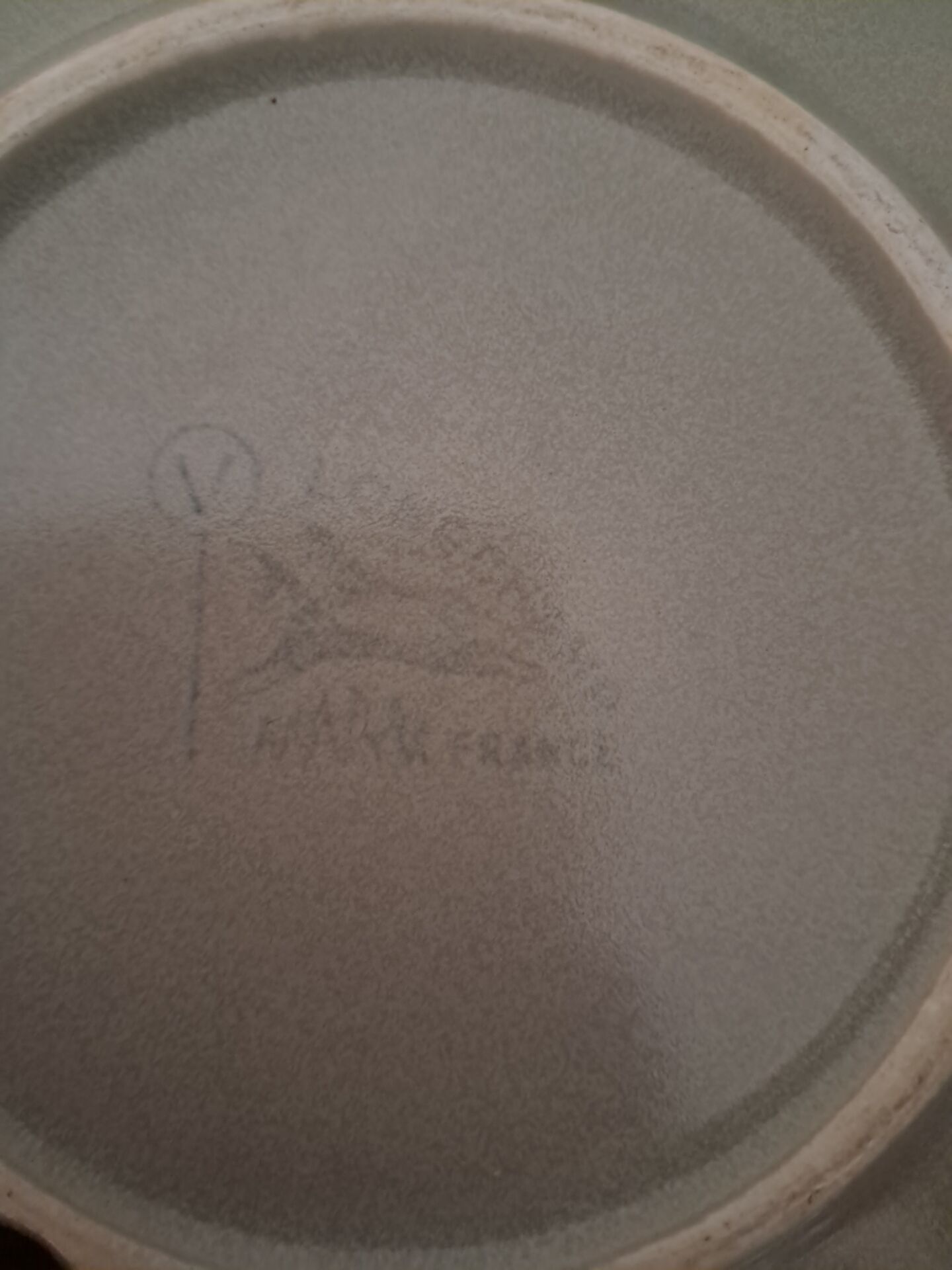 Longchamp vintage shallow plate