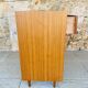 Vintage chest of drawers with 4 drawers by Capelle, circa 1960s.