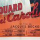 Original poster "Edouard and Caroline" 1951 Daniel Gelin