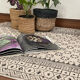 Cotton hand weaved hand block printed picnic rug