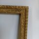 Old gilded wooden frame