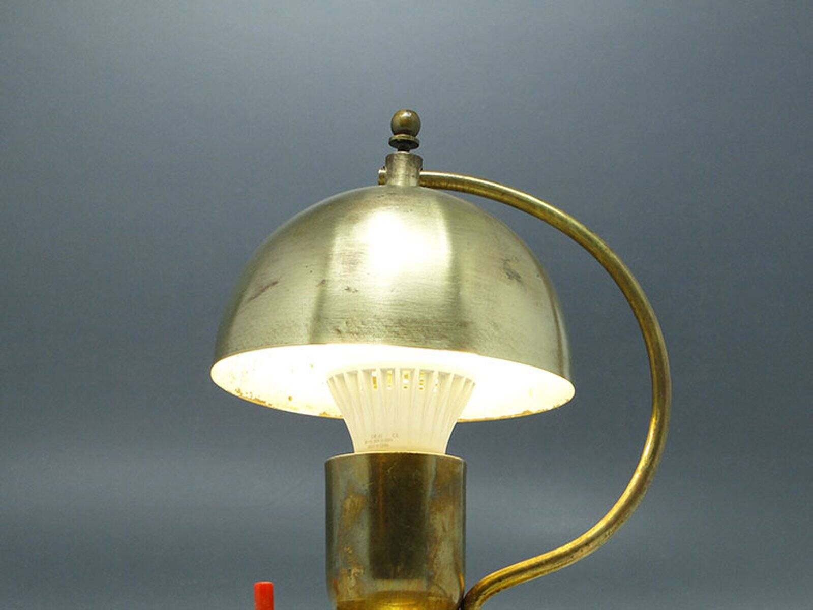 Art Deco Polish bedside lamp, 1940s