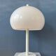 Dijkstra table lamp - vintage mushroom desk lamp - white Space Age light