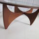 Table basse ovale Astro en teck