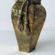 Indian hexagonal brass vase