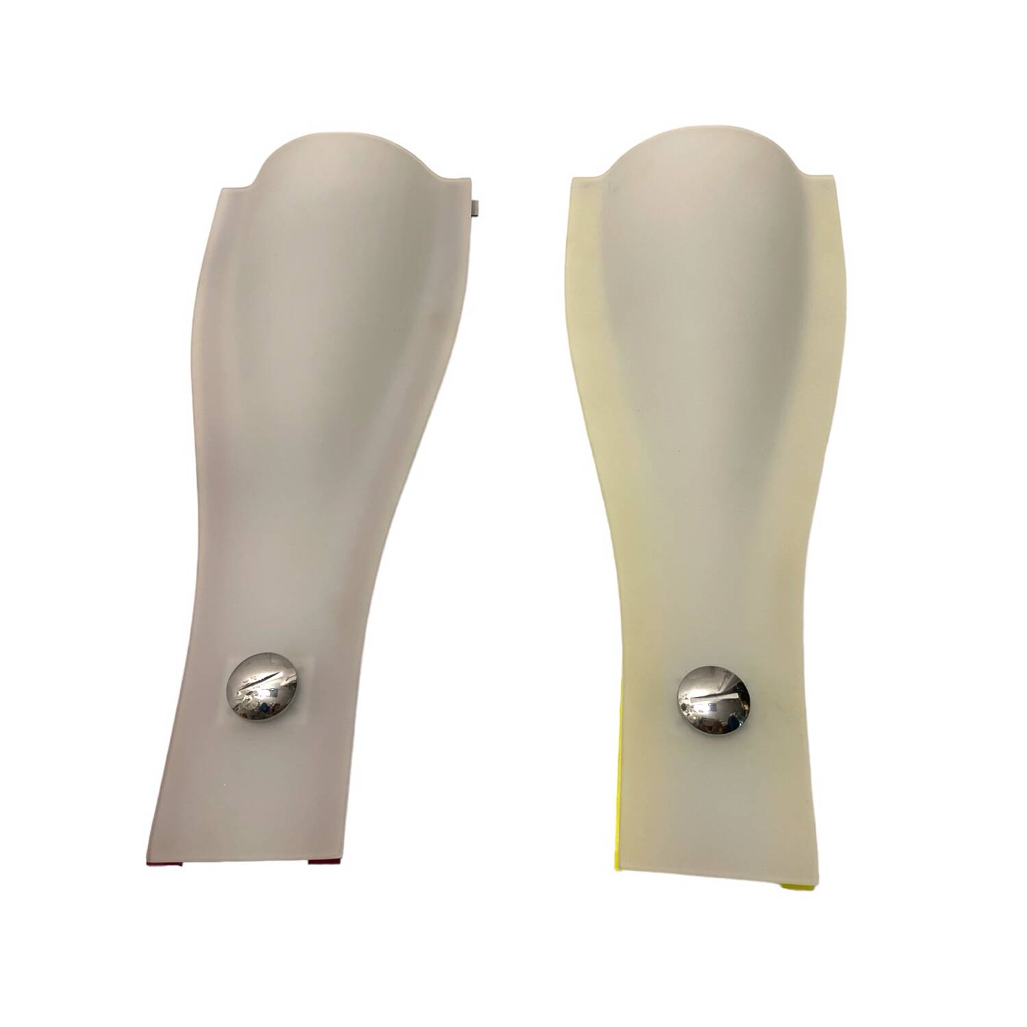 Italian glass walllights set of 2