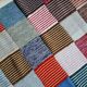 Plaid patchwork en laine