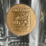 Set of 5 Cinzano aperitif glasses