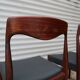 Pair of Scandinavian chairs Niels Otto Moller