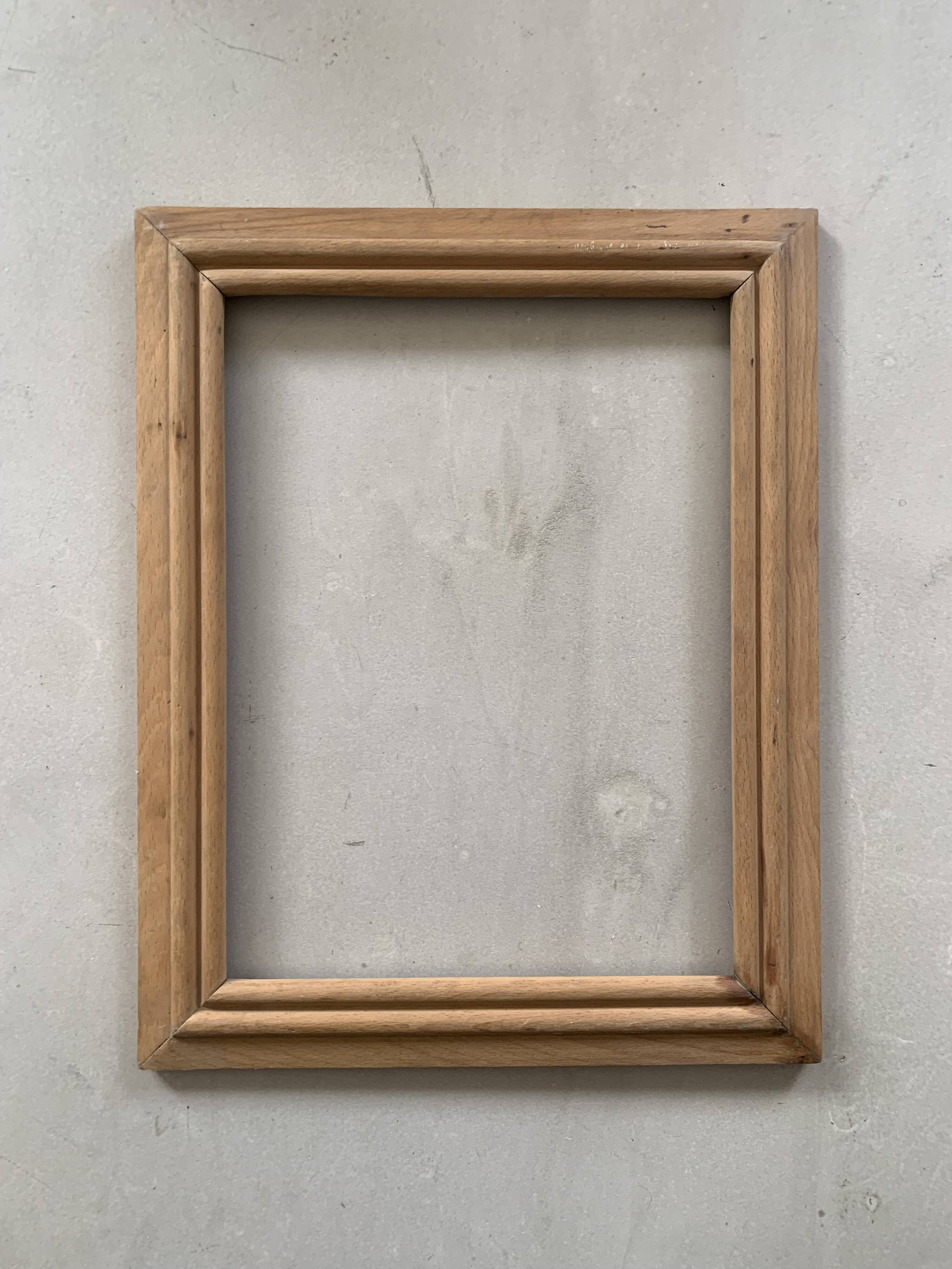 Raw wooden frame 34x43cm