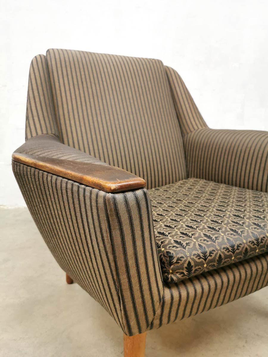 Vintage design easy chair bovenkamp madsen & schubell