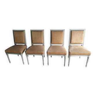 4 Louis xvi chairs, Trianon model