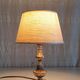 Lampe à poser en laiton doré - mid. XXeme